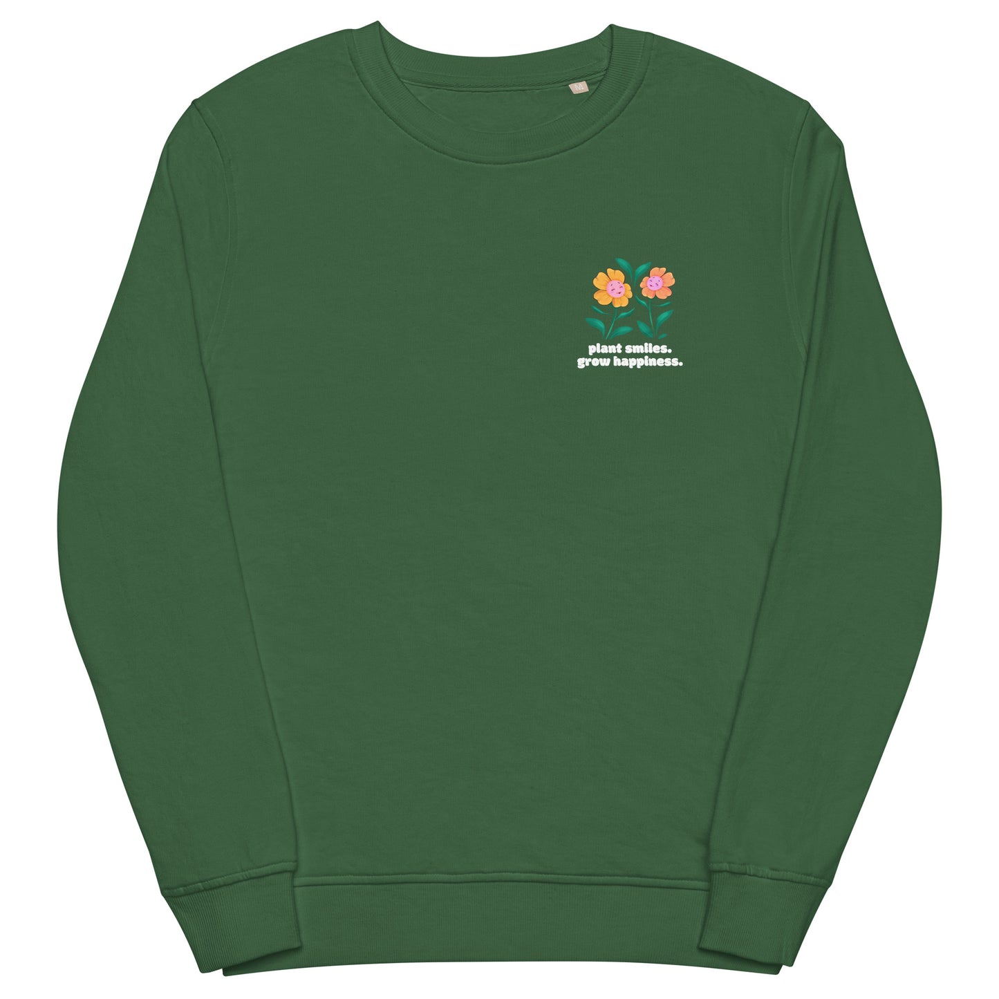 Plant Smiles Grow Happiness Sweatshirt