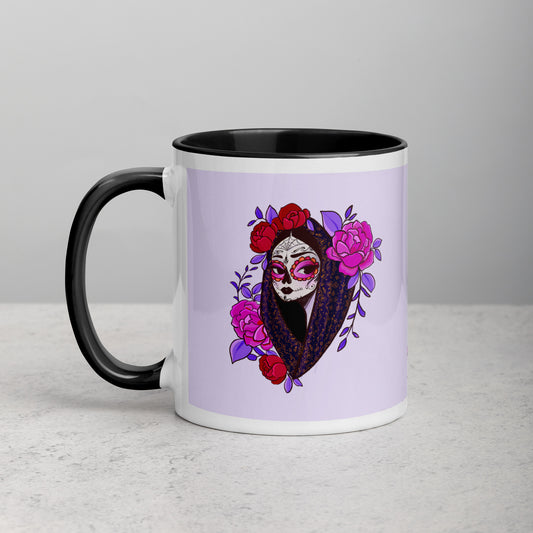 Live Vibrantly, Love Eternally Sugar Skull Mug